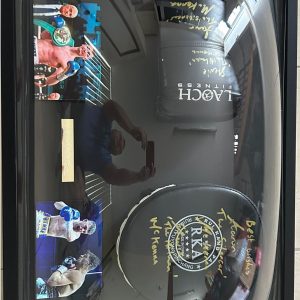 Aaron and Steven McKenna Dual Signed and Frame Boxing Glove Set