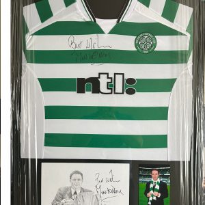 Martin O’Neill Signed Shirt With Drawing