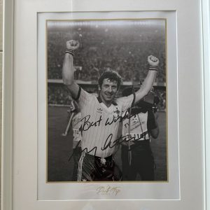 Gerry Armstrong Signed and Framed Northern Ireland Print