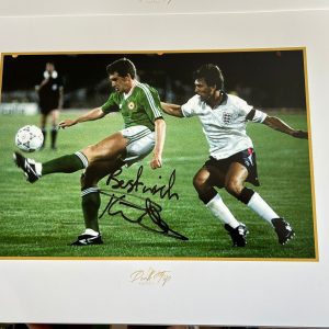Kevin Sheedy Signed Ireland Print – 2