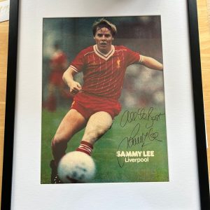 Sammy Lee Signed and Framed Print